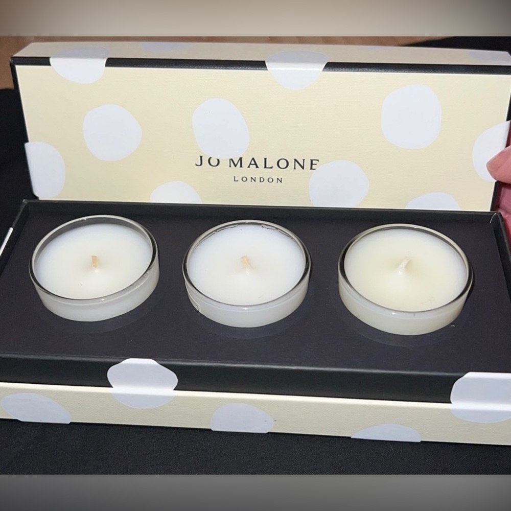 New JO Malone London three candle set new in box LIME BASIL'& MANDARIN